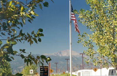 A Peek Outside the Colorado Springs Airport